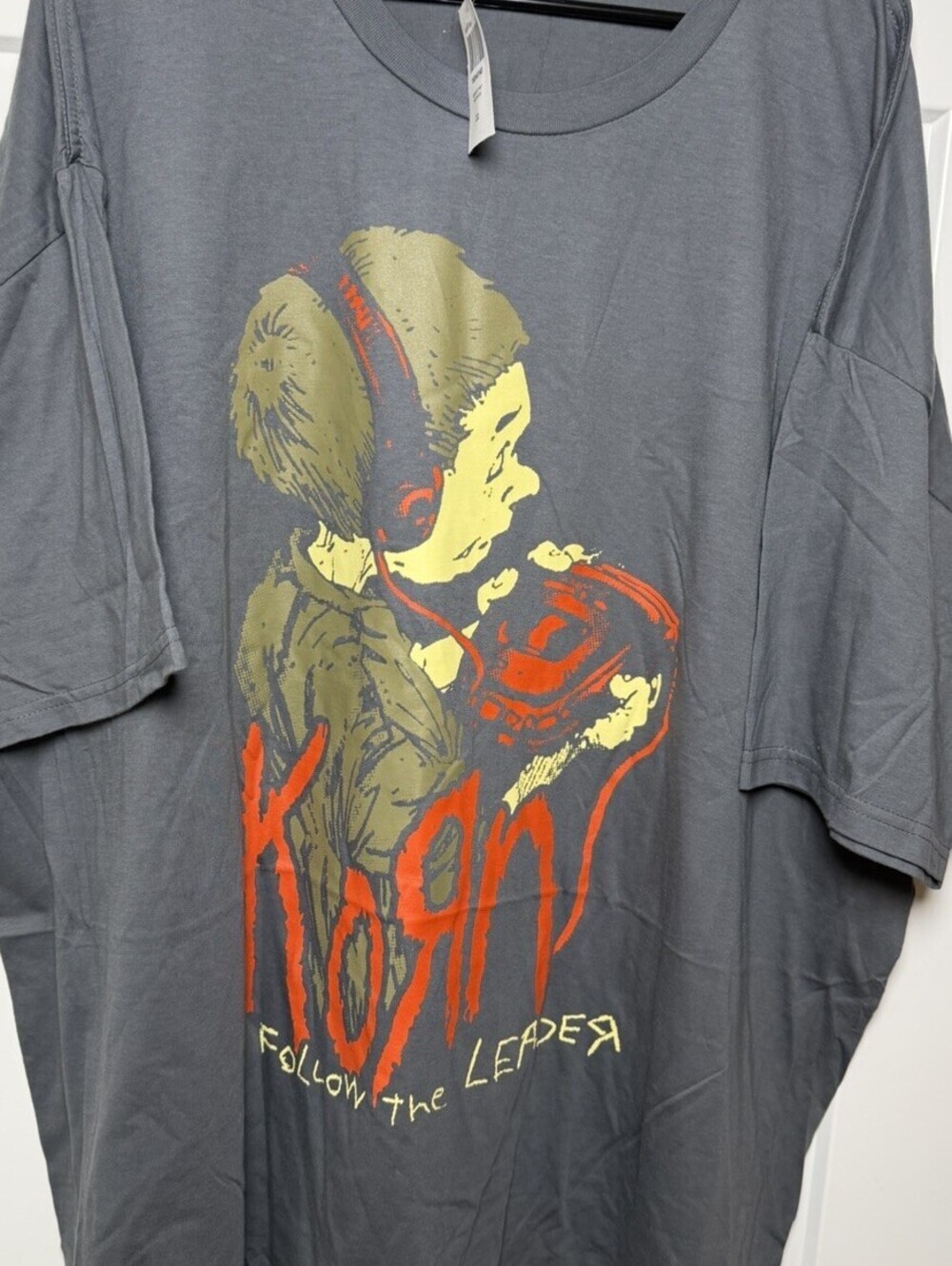 Korn Follow The Leader T Shirt 3XL NWT Hot Topic Double Sided Graphic Tee